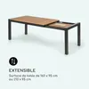 blumfeldt Menorca Expand - Table de jardin, extensible, Voir les images du produit 3