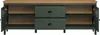 trendteam Stanton Buffet TV vert sapin/évoqué chêne, L/H/P Voir les images du produit 3