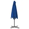 vidaXL Parasol avec mât en acier bleu 300x230 cm - Parasols Voir les images du produit 4