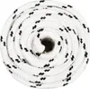 vidaXL Pracovné lano biele 18 mm 100 m Polyester Náhľad obrázku produktu 2