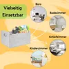 6x Aufbewahrungsbox faltbar Stoff Aufbewahrungskorb faltbar Produktbild-Vorschau 3