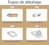 DEWINNER Matelas 160x200 Mousse 18 cm et Mousse A Mémoire Voir les images du produit 7