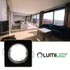 LUMILED 6x Einbaustrahler feste flach Spots für LED oder Produktbild-Vorschau 2