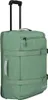 A green rolling suitcase with a black handle and straps. Náhled obrázku produktu