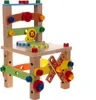 Werkbank Holz Zubehör Spiel-Werkbank Holzspielzeug XXL Produktbild-Vorschau 1