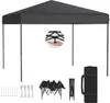 LZQ Pop-Up Pavillon 3x3 m Faltpavillon für Garten & Produktbild-Vorschau 1