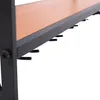 Nástěnný závěsný stojan na víno 3 Tier Bottle Rack Black Náhled obrázku produktu 9