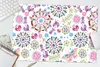 MuchoWow® Schreibtischunterlage Regenbogen - Blumen - Produktbild-Vorschau 6