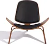 SHELL HOLZSTUHL, Mid-Century-Stuhl, Japandi, Schalenstuhl, Produktbild-Vorschau 4