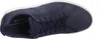 A top-down view of a single blue sneaker on a white background. Produktbild-Vorschau