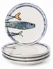 Teller, mediterran Sardinen-Motiv 2.0 | Maritime Produktbild-Vorschau 1