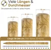 Holzpalisaden KDI Ø 8 x 140 cm in 13 Längen und 3 Stärken Produktbild-Vorschau 2