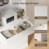 BEALIFE Küchenhochschrank 107x40x172 cm mit Steckdose & Produktbild-Vorschau 7