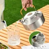 Camping-Wasserkocher, tragbarer Tee-/Kaffeekanne, Produktbild-Vorschau 4