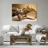 Bild auf Leinwand - Leinwandbild - Brot Essen Holz - Produktbild-Vorschau 6