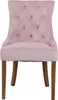 Chaise de salle à manger Aberdeen velours antique-clair Voir les images du produit 2