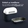 Custodia in vera pelle Accezz per AirPods 4 - blu scuro Anteprima dell’immagine prodotto 5