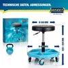 Hazet Arbeits-Sitz 195N-4, (belastbar bis 150kg, Produktbild-Vorschau 11