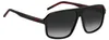 HUGO HG1195/S BLACK/GREY SHADED 60/13/145 Herrenbrillen Produktbild-Vorschau 4