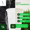 BenBow Einwegbecher aus Zuckerrohr, Weiß, 400 ml x 50 – Produktbild-Vorschau 5