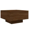vidaXL Table basse avec lampes LED brun aspect chêne Voir les images du produit 3