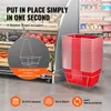 SucceBuy Einkaufskorb, 20er-Set, 21 l robuster Einkaufskorb Produktbild-Vorschau 5