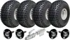 22x11.00-8 Knobby ATV Quad Trailer Kit Koła Osie Obrotowy Podgląd zdjęcia produktu 1