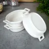Excellent Houseware Auflaufformen Porzellan 120ml Weiß 3er Produktbild-Vorschau 5