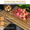 COSTWAY Gartenmöbel Set mit Hochbeet, Kräuterbeet mit Produktbild-Vorschau 4
