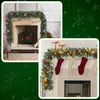 Weihnachtsgirlande 300 cm mit 100 LED Tannengirlande Produktbild-Vorschau 4