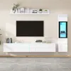 Set di pensili TV Merax 3 pezzi con illuminazione a LED Anteprima dell’immagine prodotto 16