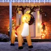 HOMCOM Aufblasbares Weihnachts-Rentier 180 cm aufblasbare Produktbild-Vorschau 2