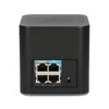 The back of a UbiQuiti Networks airCube router is shown against a white background. Produktbild-Vorschau
