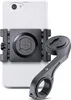 A smartphone mount and handlebar clamp for a bicycle. Produktbild-Vorschau
