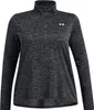 Under Armour Tech 1/2 Zip - Twist&-Pnk - black, Größe:2X Produktbild-Vorschau 1