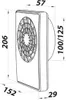 Kleinraumventilator Wandventilator iFan mit Fernbedienung Produktbild-Vorschau 6