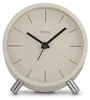 Hama Funkwecker Flores, analog, ohne Ticken, Grau/Beige Anteprima dell’immagine prodotto 1