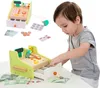 Klasická světová dřevěná pokladna pro děti Náhled obrázku produktu 2