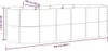 VIDAXL -Planungsbox 249x100x68 cm Pulver -beschichteter Anteprima dell’immagine prodotto 6