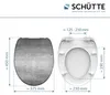 SCHÜTTE WC Sitz INDUSTRIAL GREY, Duroplast Toilettendeckel Produktbild-Vorschau 8