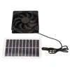 A solar-powered fan and solar panel are shown against a white background. Anteprima dell’immagine prodotto