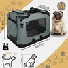 Faltbare Hundebox Transporttasche Transportbox Auto Katze Produktbild-Vorschau 6
