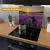 Wallario Herdabdeckplatte aus Glas, Größe 60 x 52 cm Produktbild-Vorschau 3