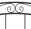 vidaXL Bett Schwarz Metall 140x200 cm Produktbild-Vorschau 6