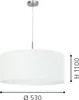 EGLO Lampada a sospensione Pasteri Round White 31575 Anteprima dell’immagine prodotto 8