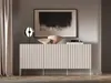 Selsey Derriva - Credenza a 3 ante con frontali scanalati, Anteprima dell’immagine prodotto 2