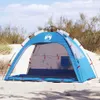 vidaXL Tente de plage 2 personnes bleu azur Quick Release Voir les images du produit 2
