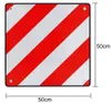 2in1 Warntafel Spanien UND Italien Aluminium 500mm rot-weiß Produktbild-Vorschau 4