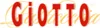 The image displays the brand name "Giotto" in large red letters with decorative gold swirls in the background. Náhled obrázku produktu