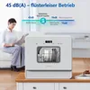 AIRMSEN Mini Geschirrspüler ,Geschirrspülmaschine mit mit Produktbild-Vorschau 4